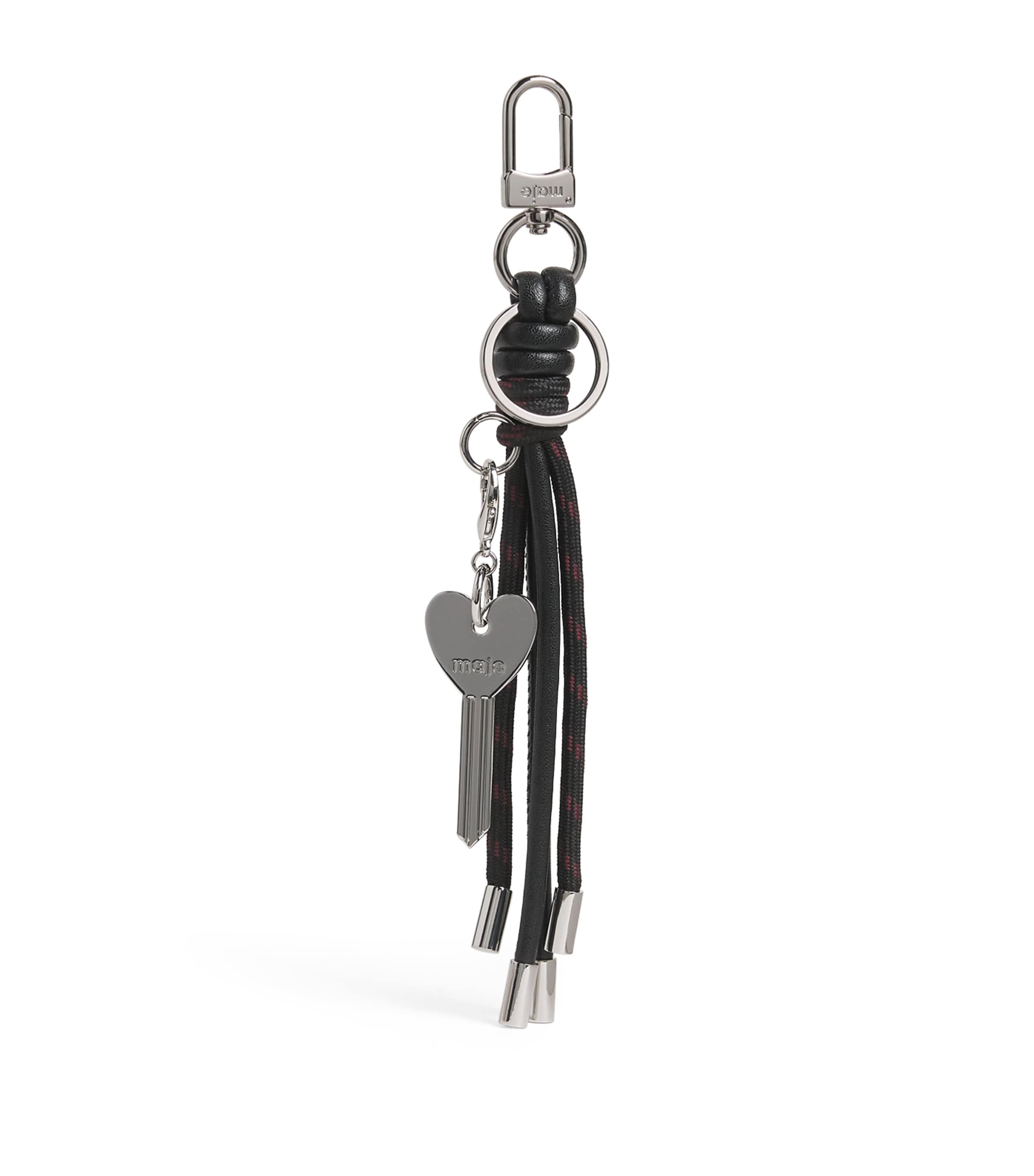 Leather Charm Keyring