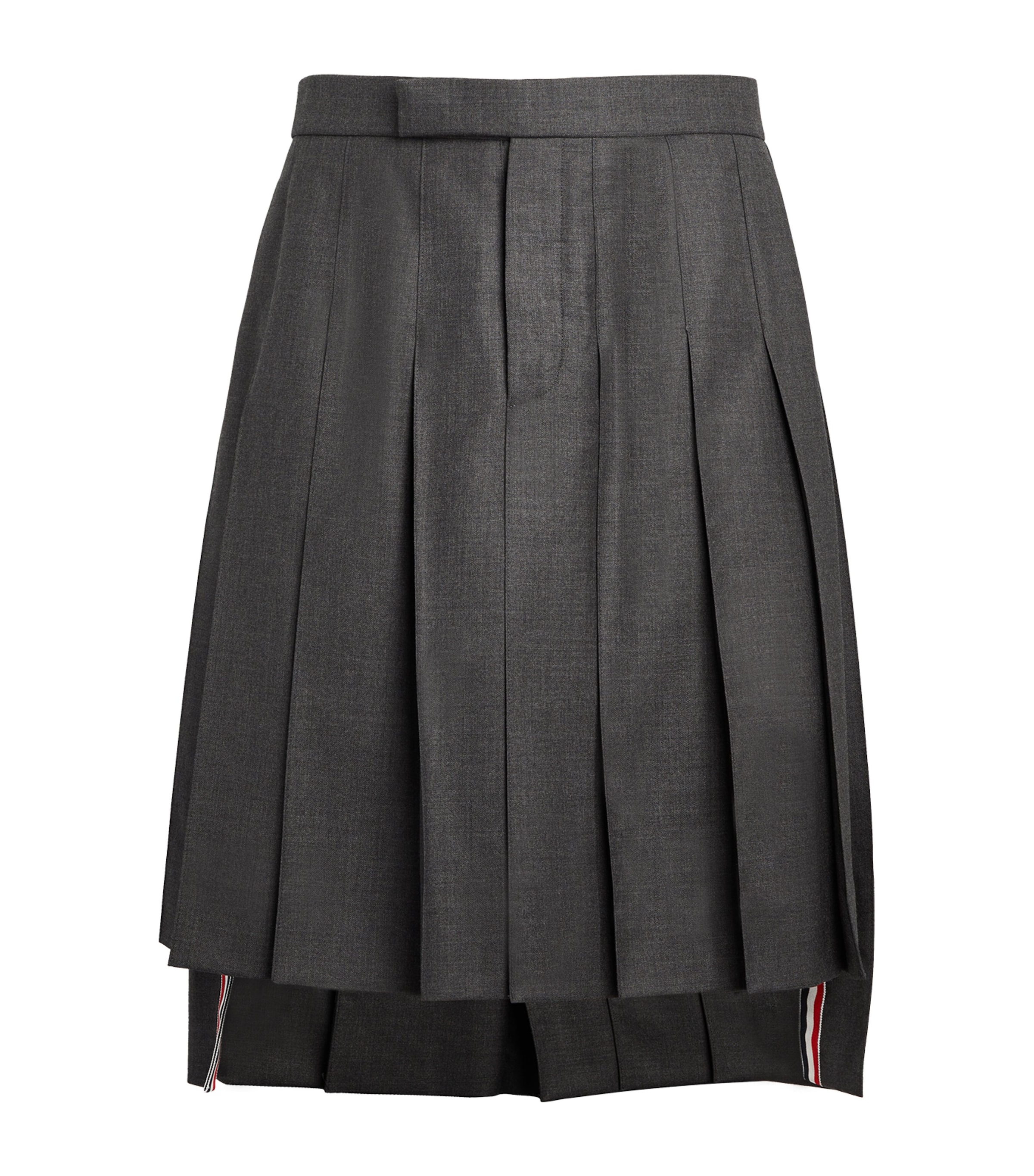 ミニスカート Thom Browne Black Ruffled Mini Skirt In Wool Blend Thom Browne Black Ruffled Mini Skirt In Wool Blend Women