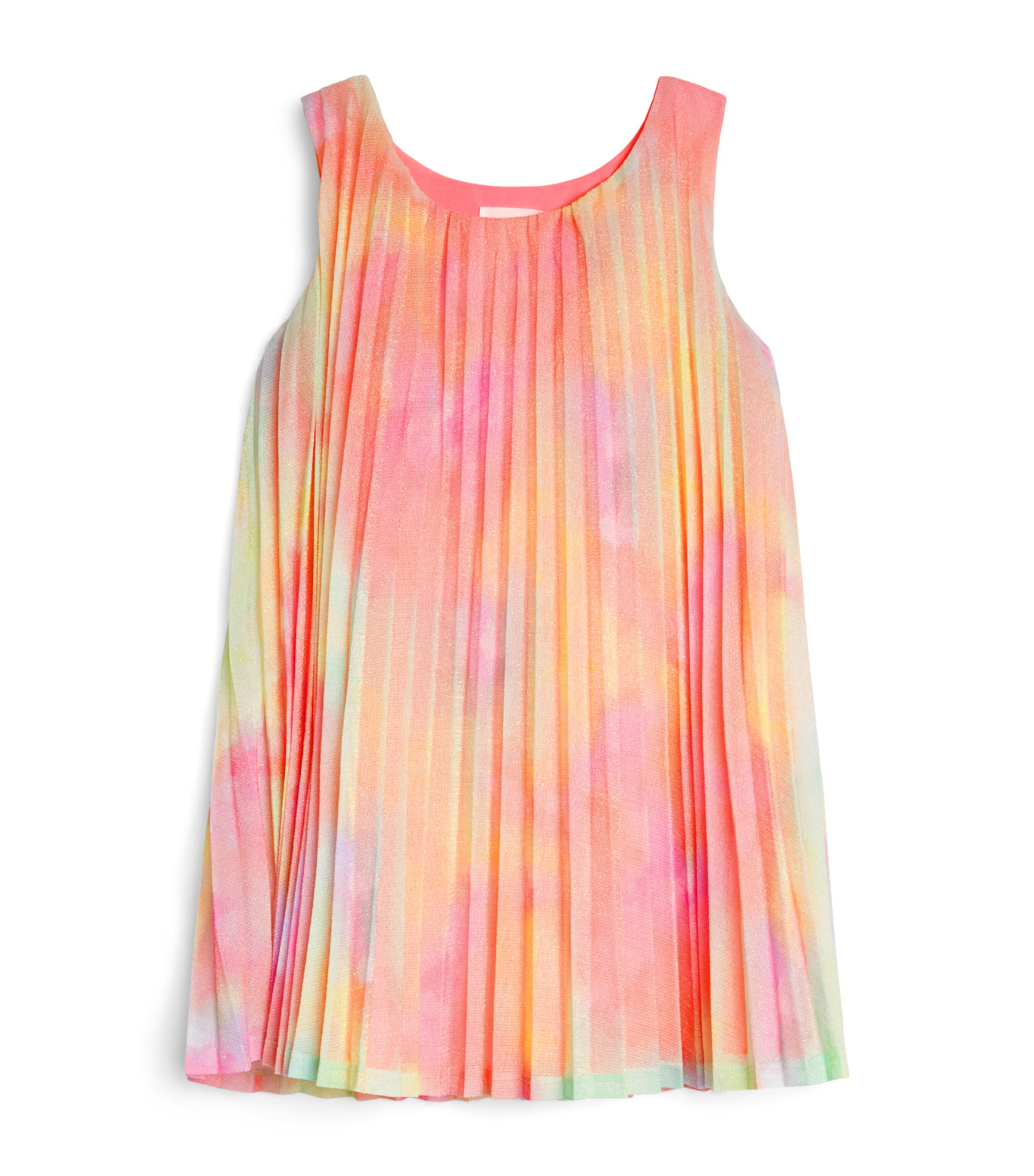 Sparkling Printed Pleated Dress (2-12 Years)