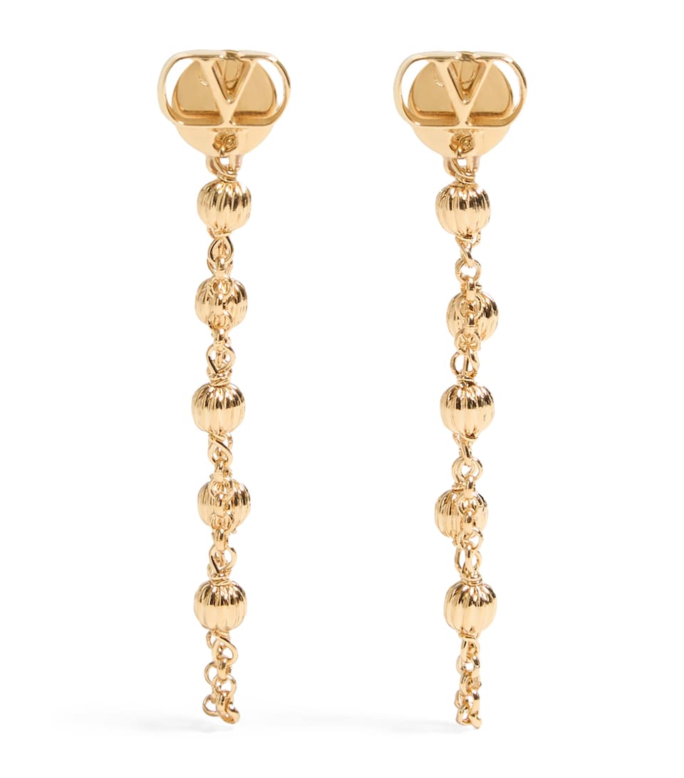 Valentino Garavani VLogo Signature Drop Earrings