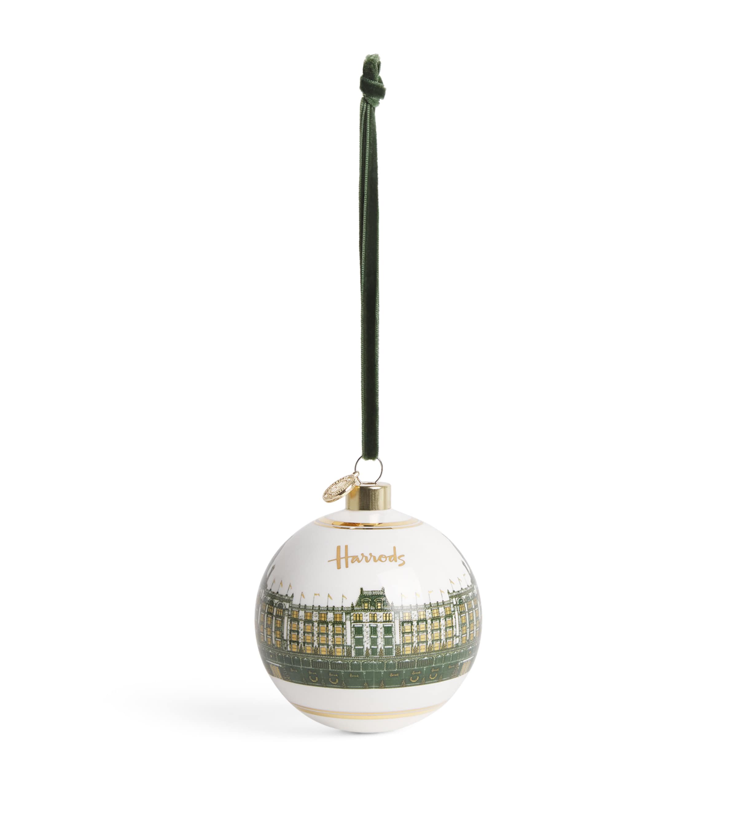Harrods Knightsbridge Building Bauble Harrods Green