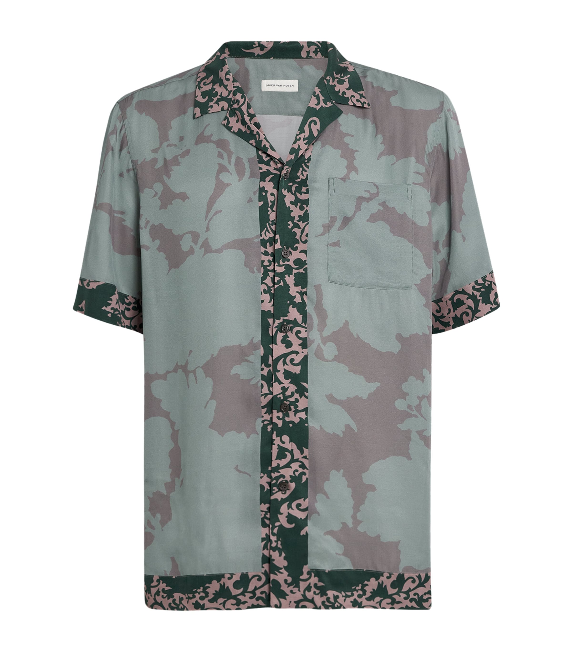 Printed Bowling Shirt