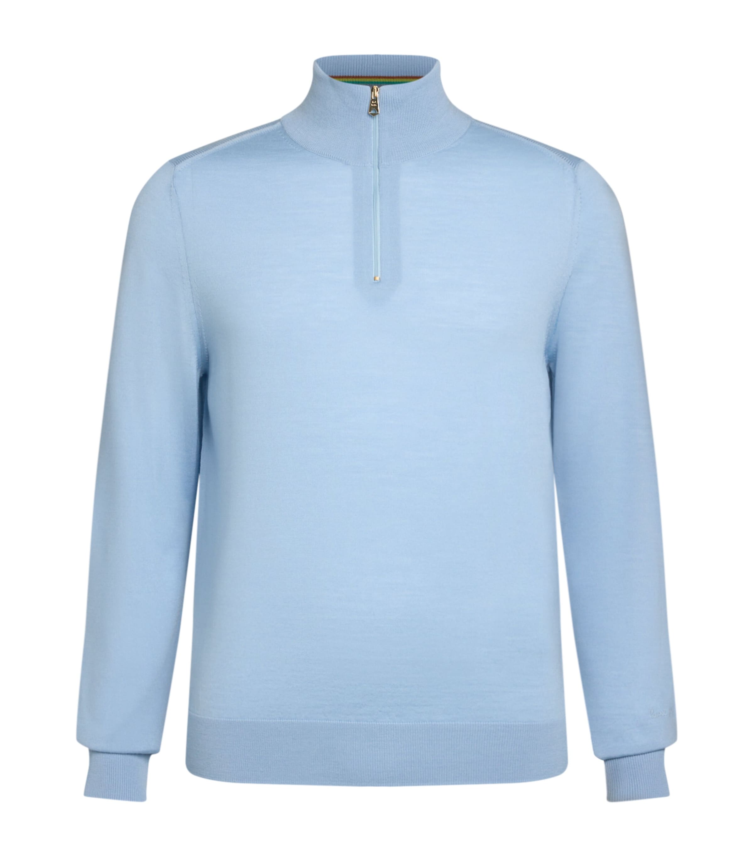 Merino Wool Quarter-Zip Sweater
