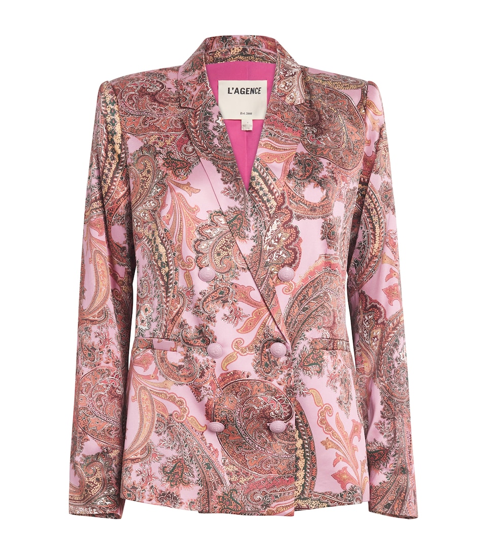 Silk Paisley Colin Blazer