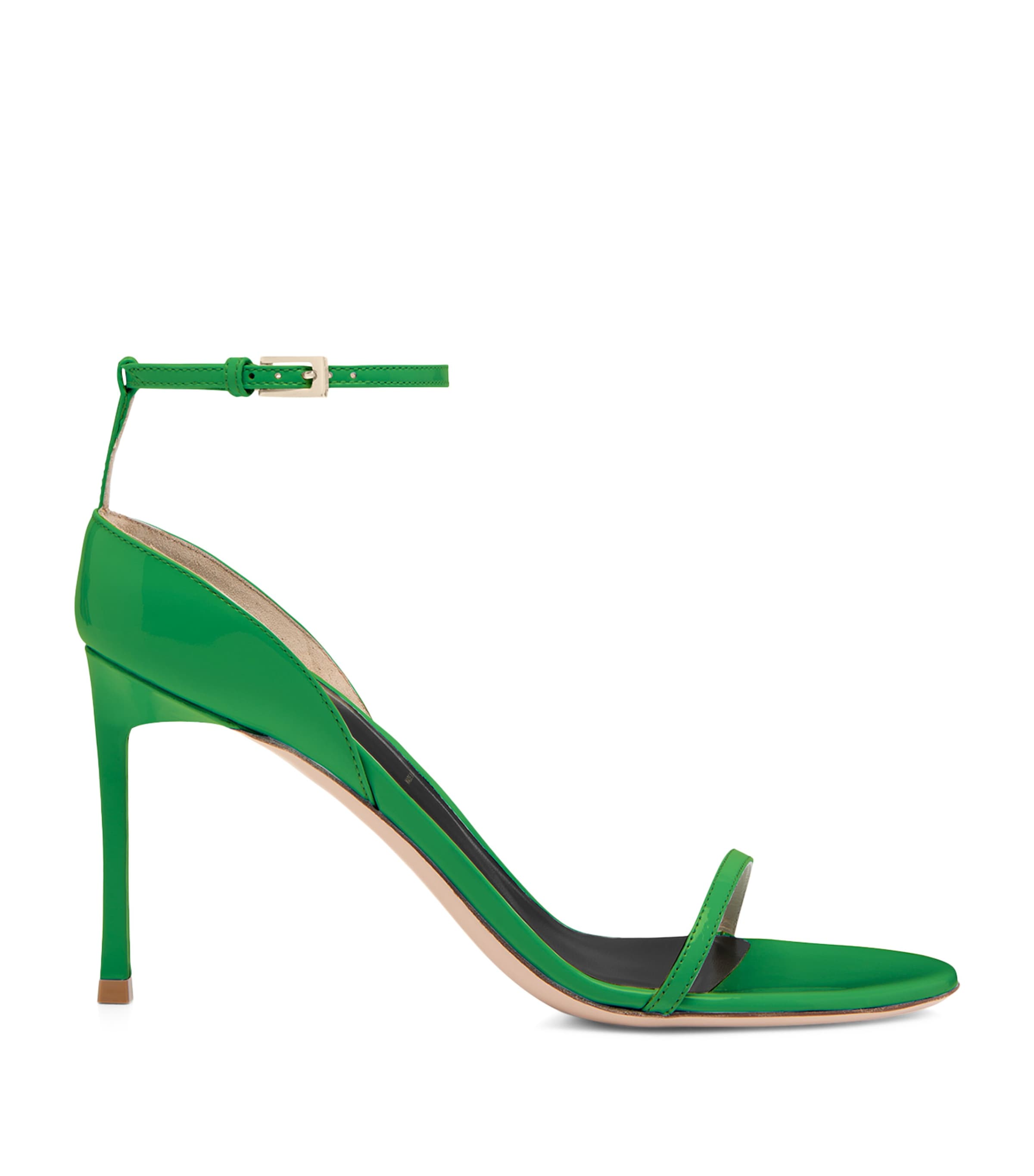 TOM FORD Patent Leather Vertigo Heeled Sandals 85 Gbj