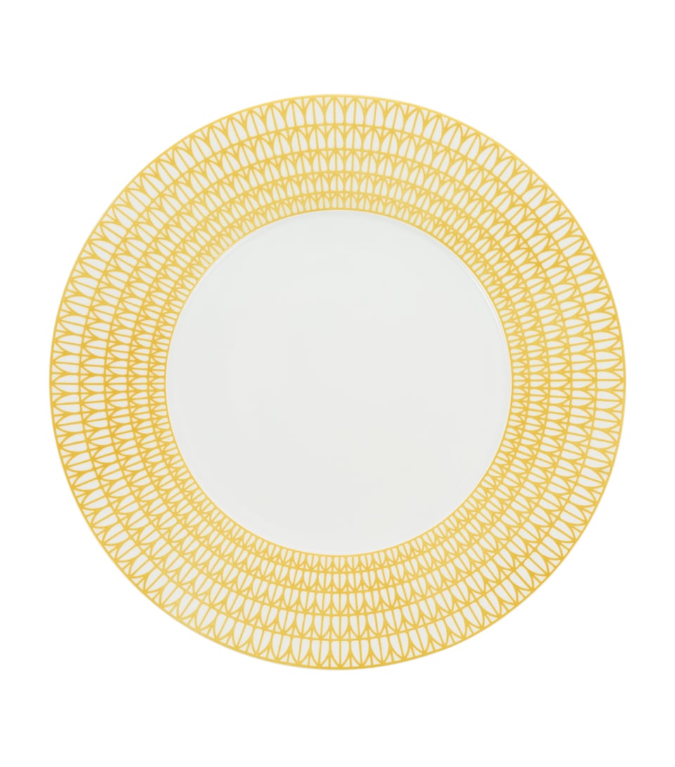 Christofle Porcelain Malmaison Riviera Charger Plate (31cm) White/yellow