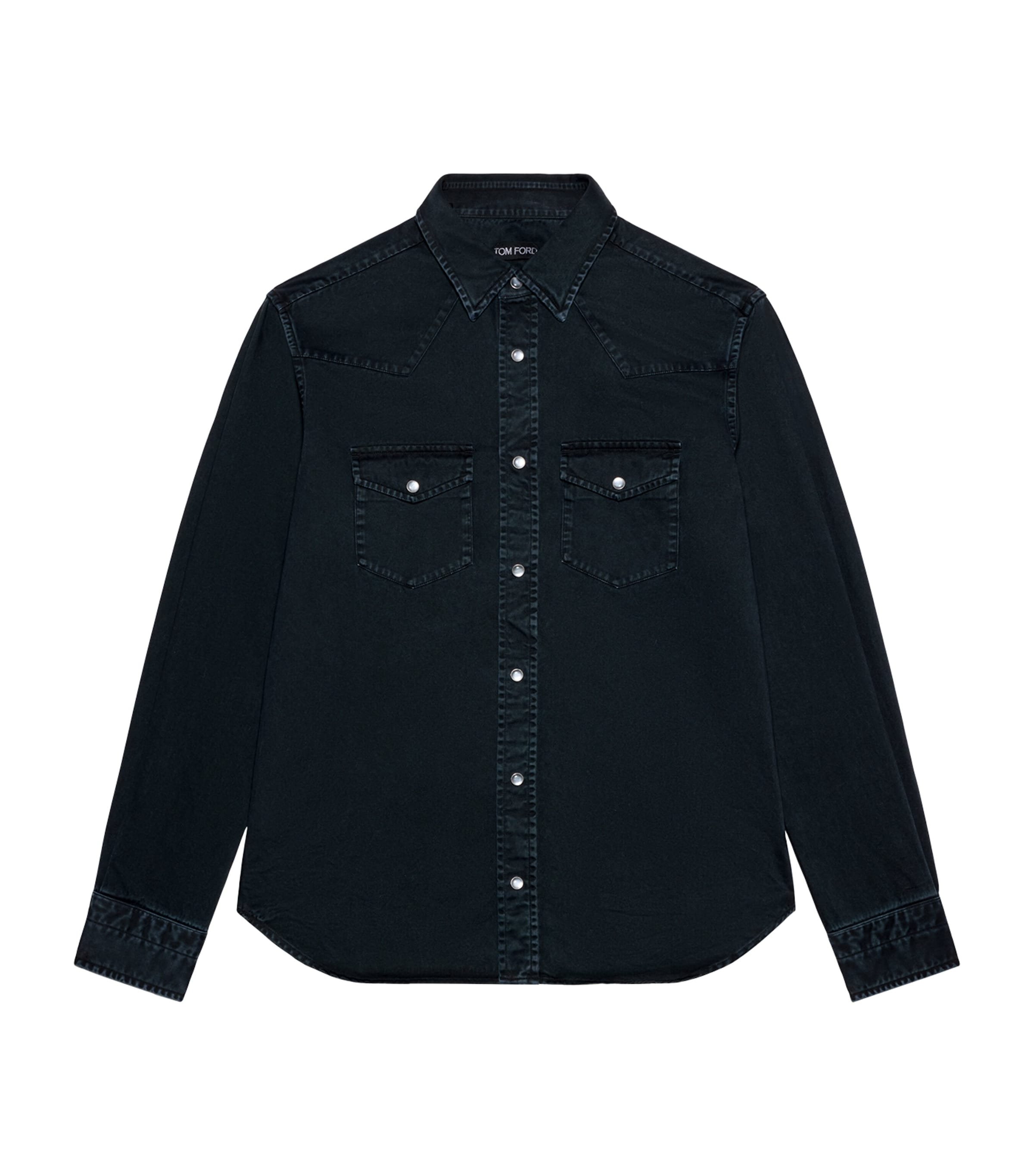 TOM FORD Mens Denim Western Shirt Naa