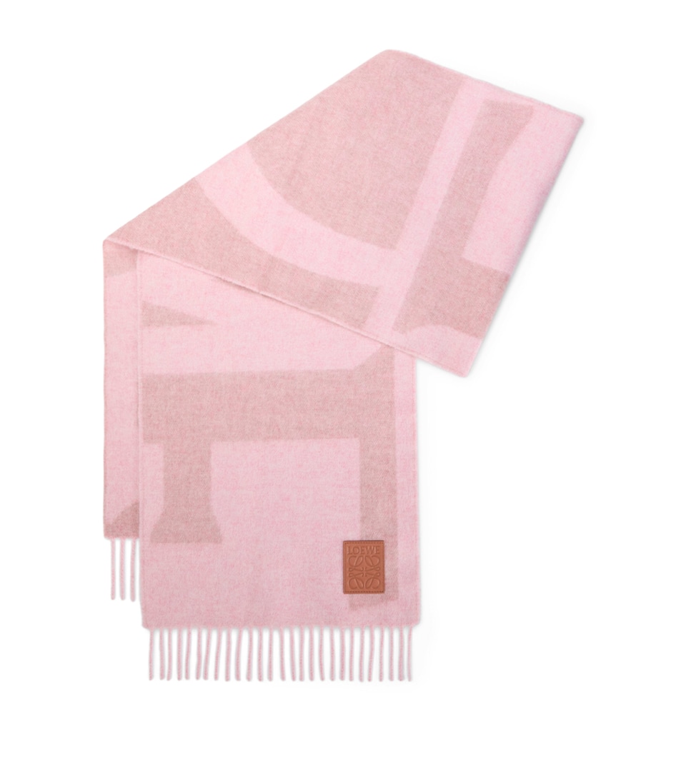 Cashmere Anagram Scarf