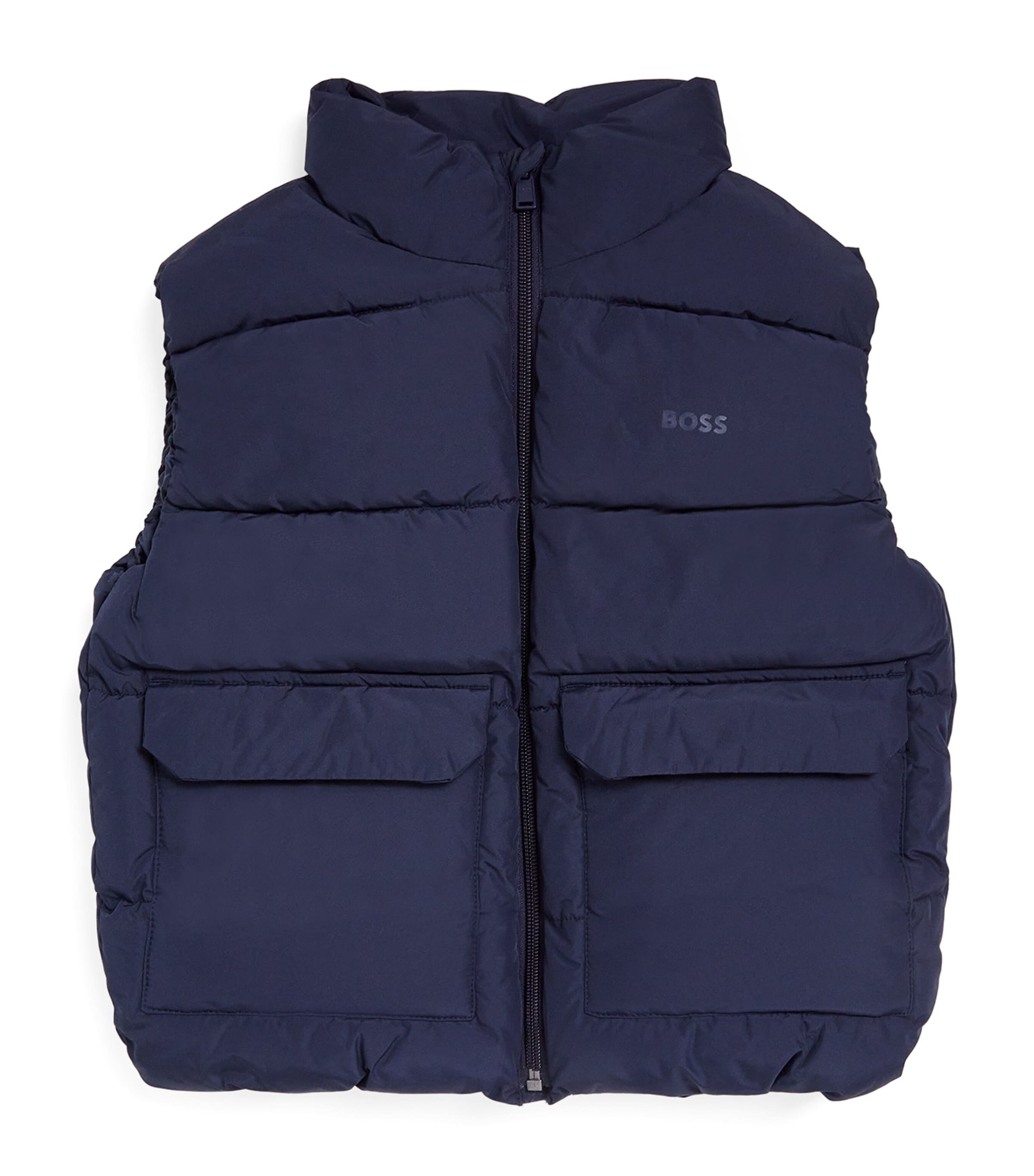 Logo Puffer Gilet (4-16 Years)