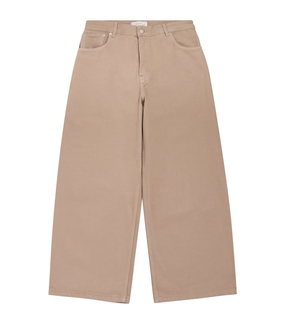 Wide-Leg Paolo Jeans