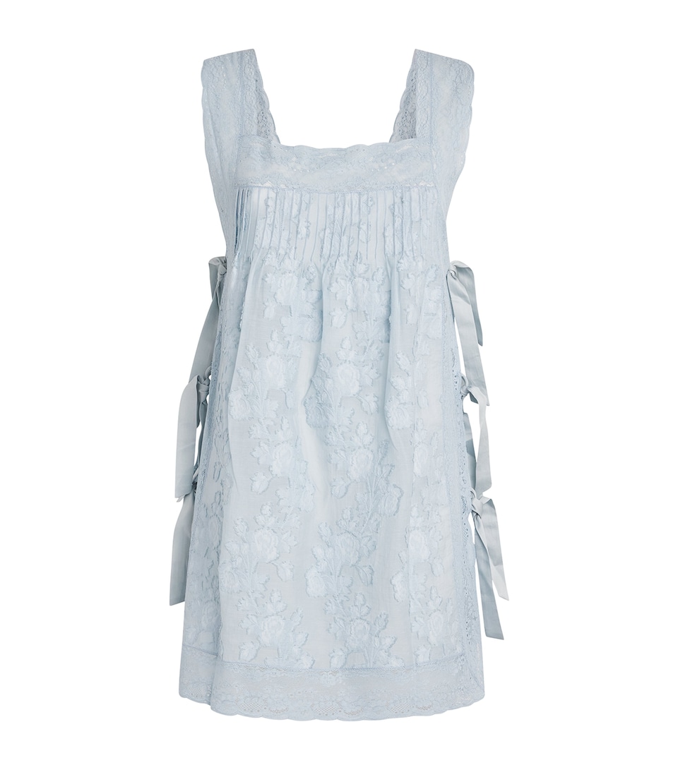 Lace-Trim Fiocchini Top