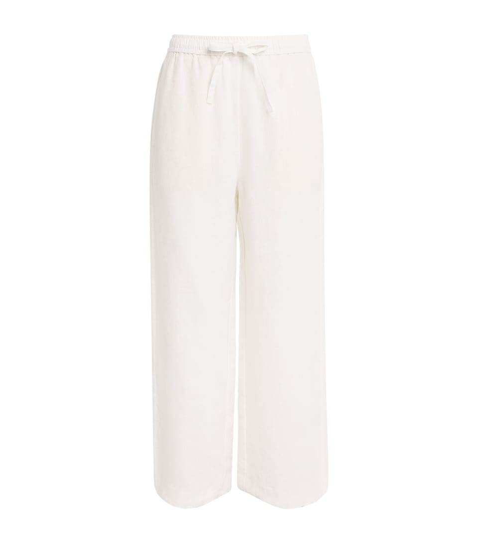 Linen Drawstring Trousers