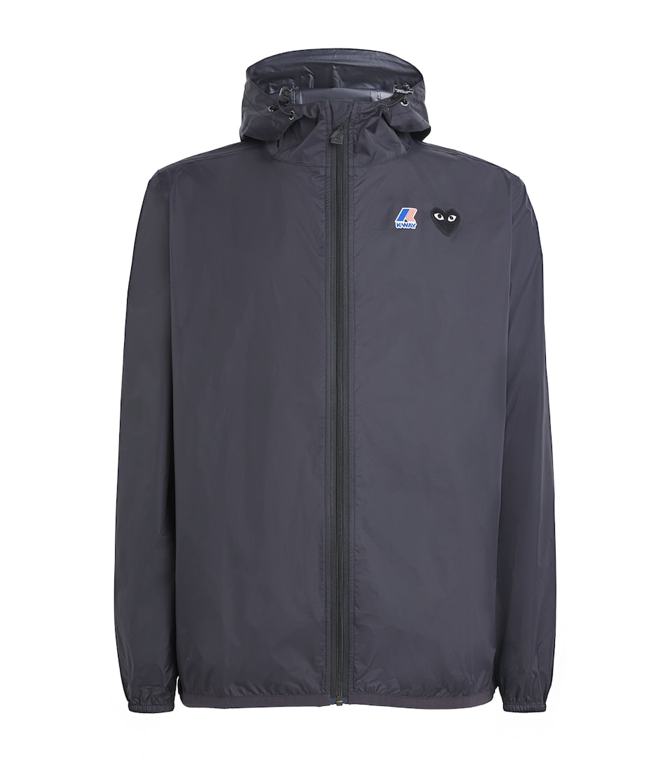 x K-Way Nylon Water-Resistant Jacket