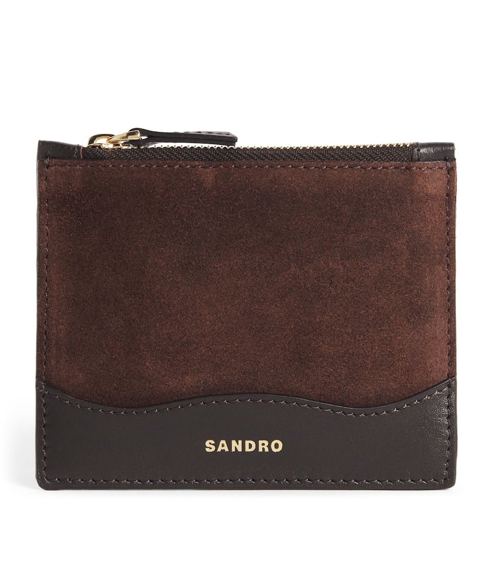 Leather-Suede Card Holder