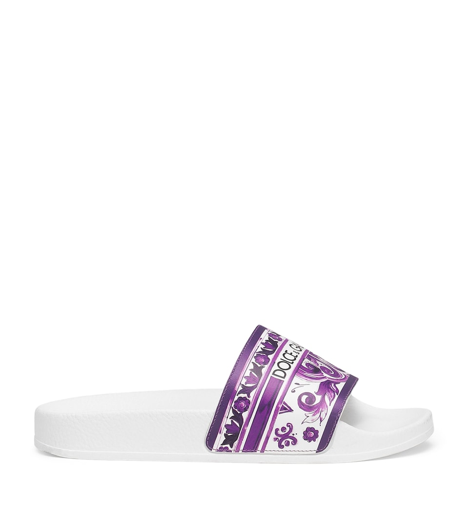 Leather Majolica Slides