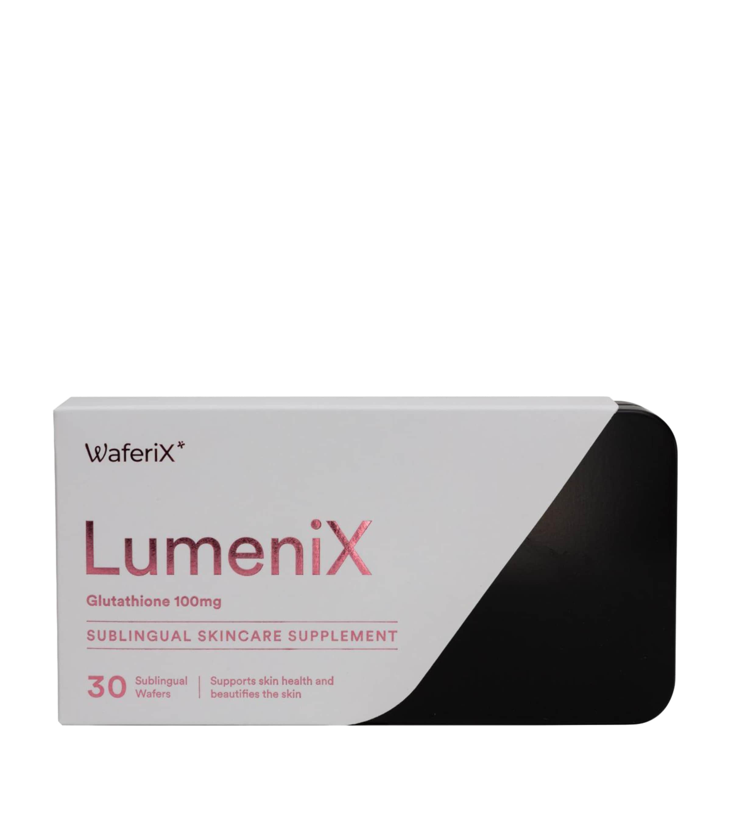 WaferiX Lumenix Glutathione Sublingual Skincare Supplements (30 Servings)