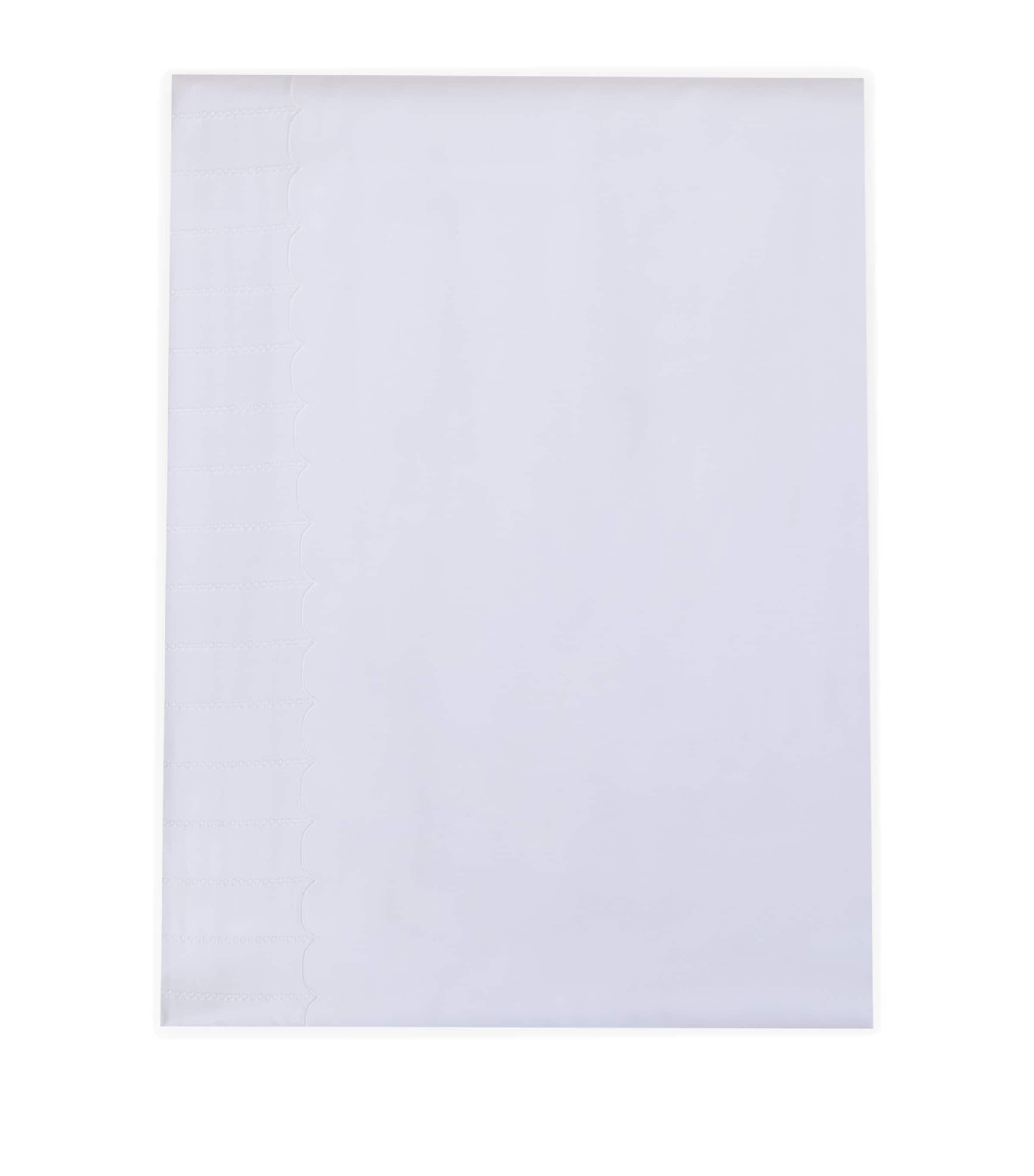 Loretta Caponi Dots Super King Duvet Cover (260cm x 220cm) White