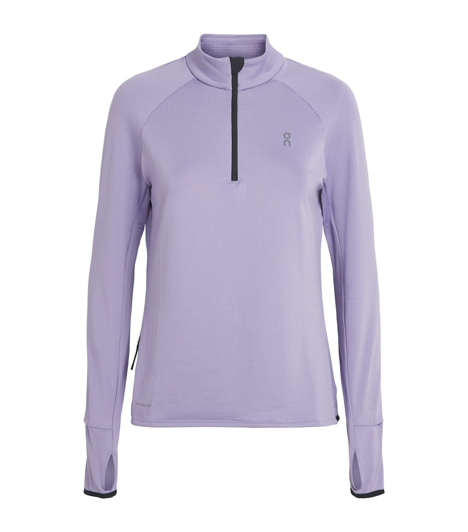 On Womens Climate Quarter-Zip Top Mallow