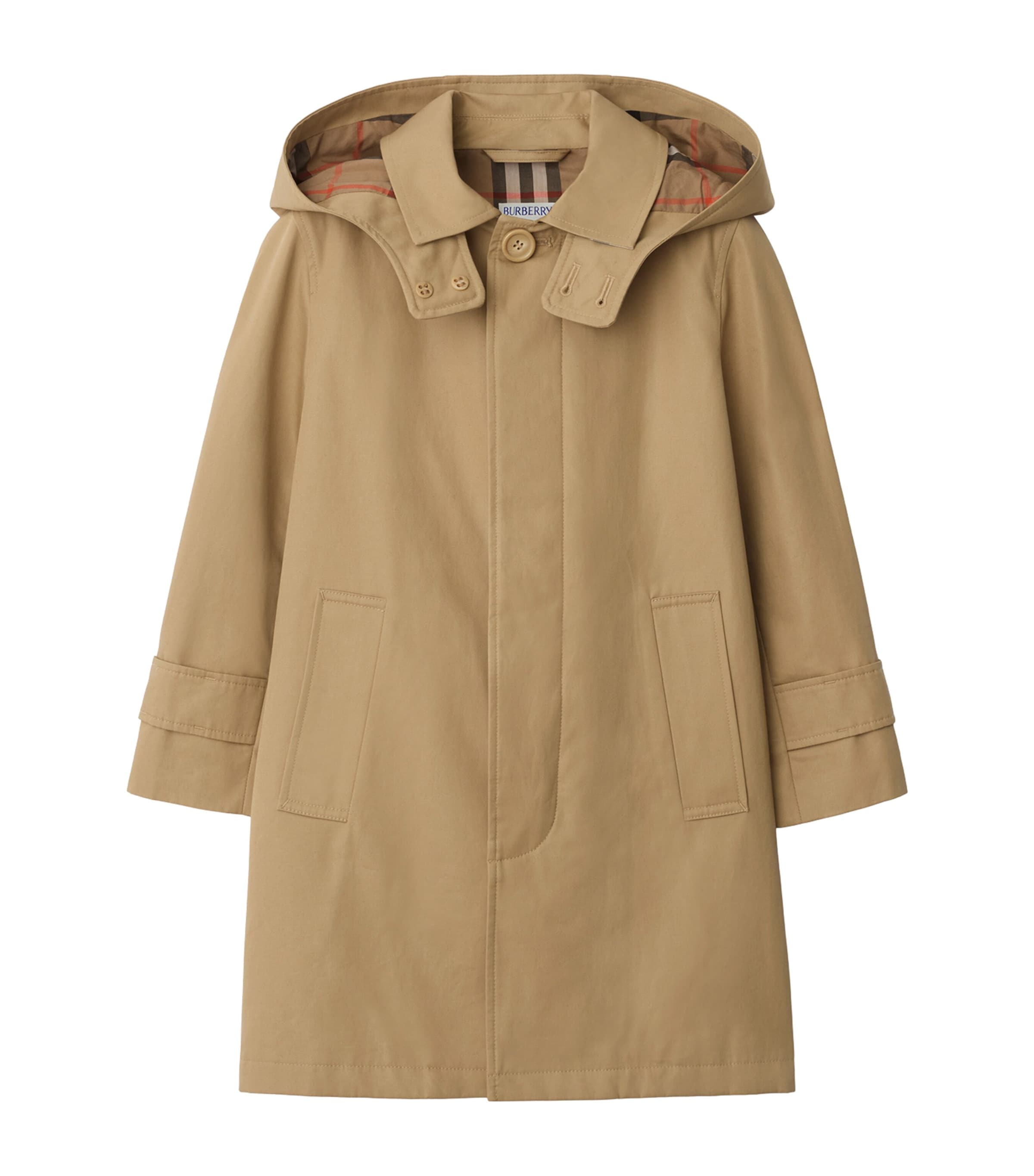 Cotton Hooded Car Coat (3-12 Years)