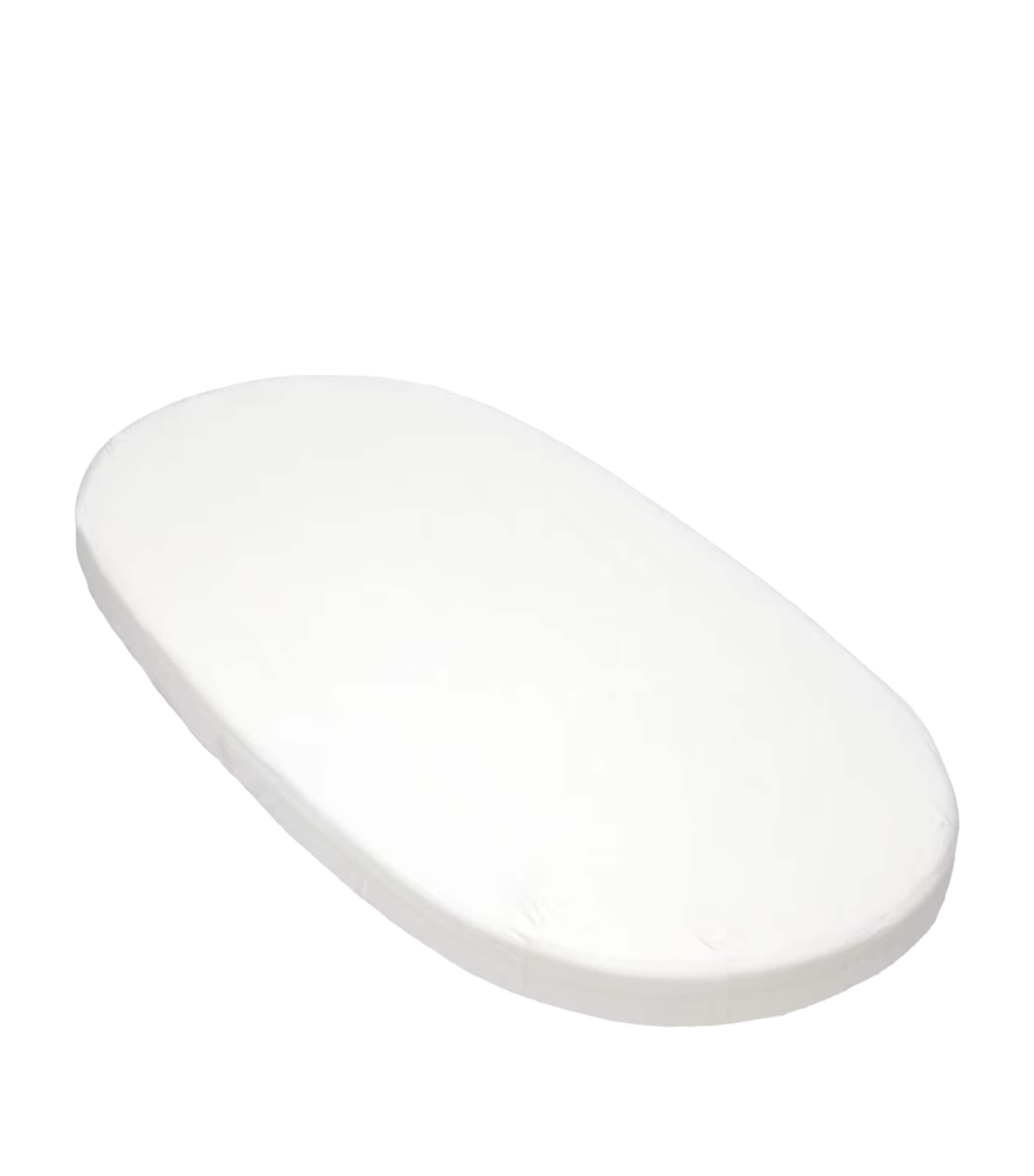 Stokke Organic Cotton Sleepi Bed Fitted Sheet White