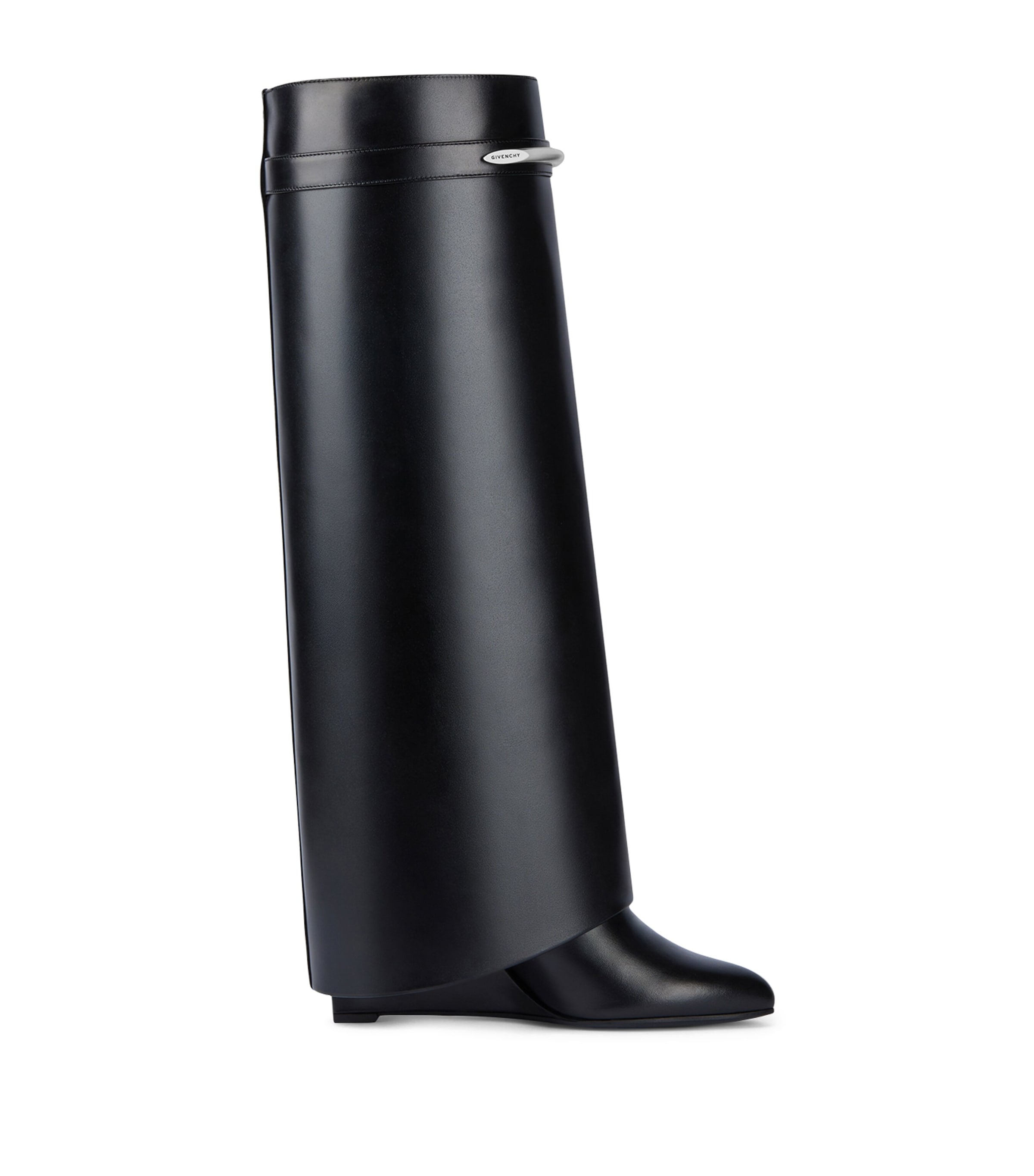 Givenchy Leather Shark Knee-High Boots