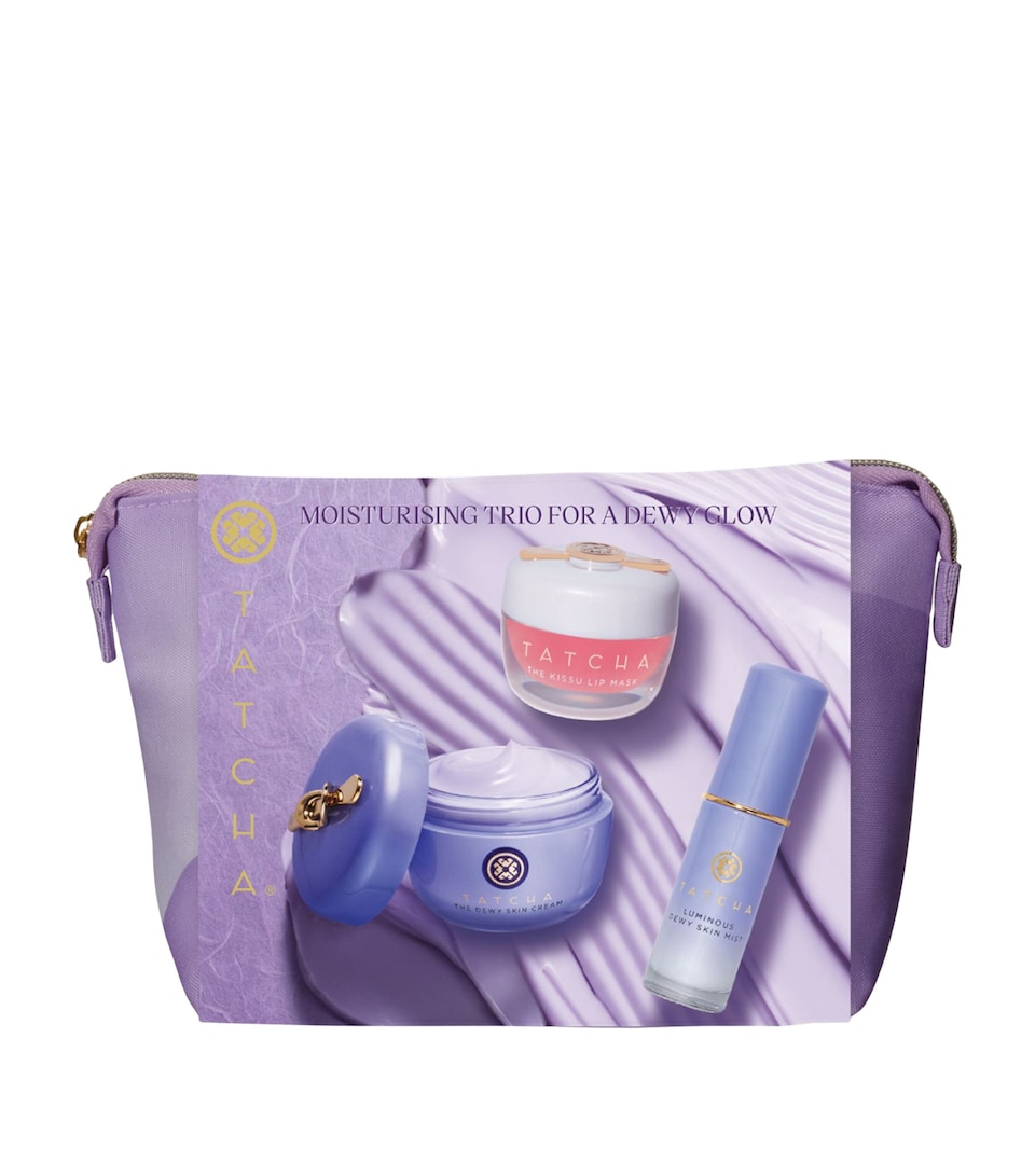Tatcha Moisturising Trio for a Dewy Glow Skincare Gift Set