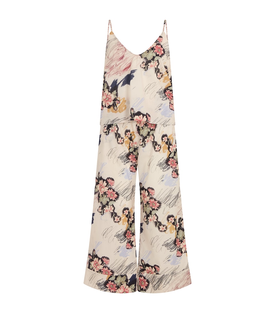 Organic Cotton Love Print Pyjama Set