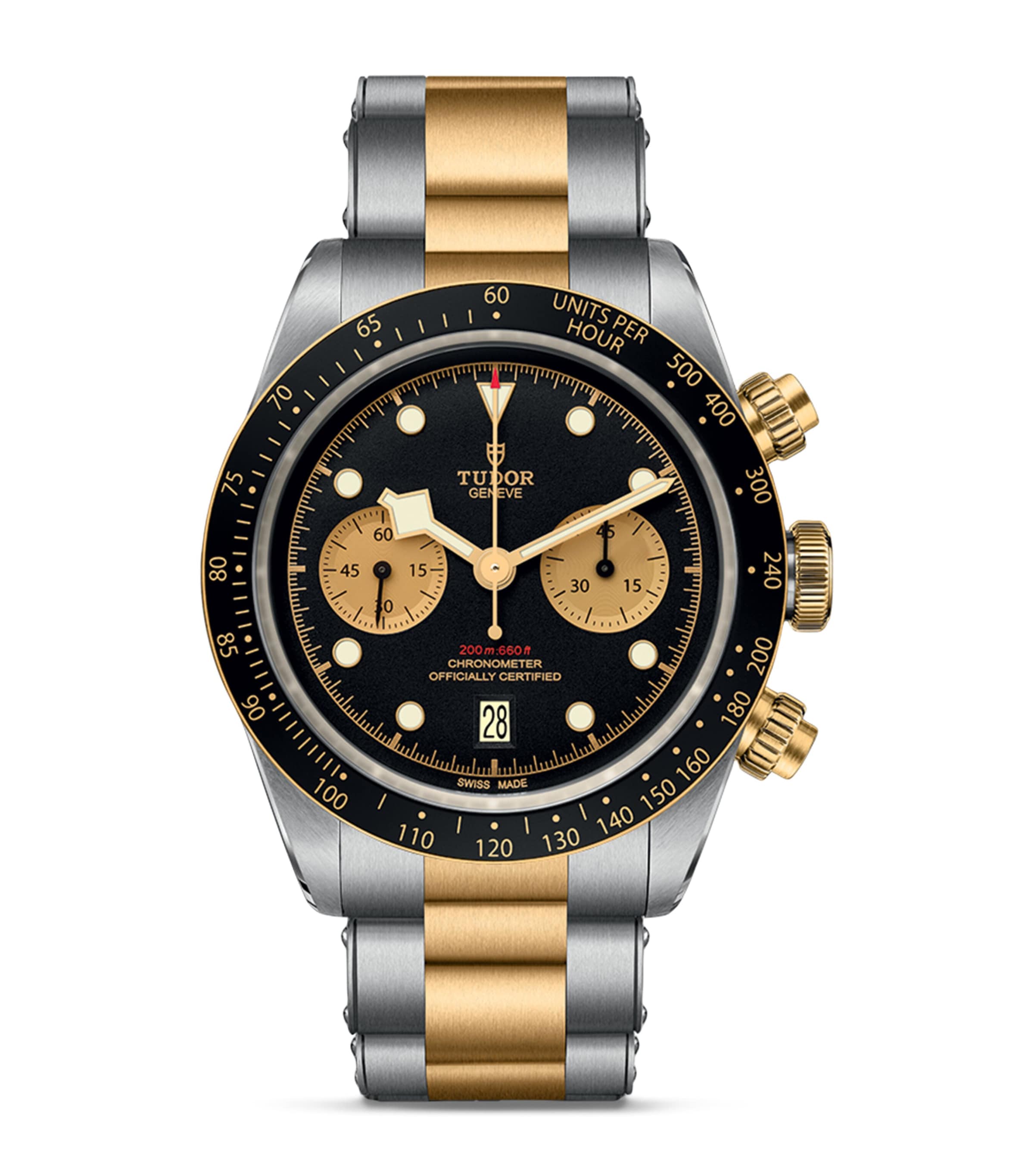 Black Bay Chrono Stainless Steel and Yellow Gold Watch 41mm