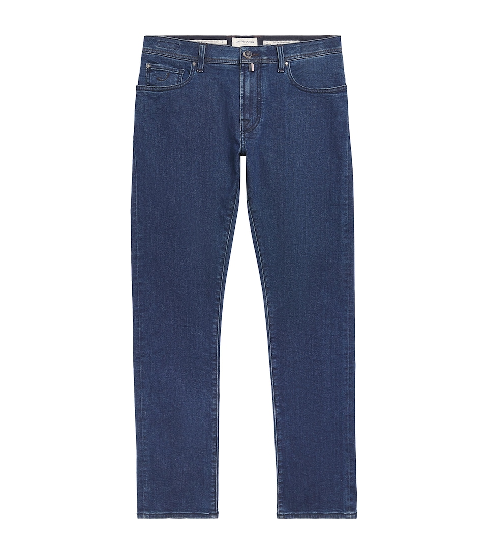 JACOB COHËN Mens Bard Slim Jeans Dark Blue
