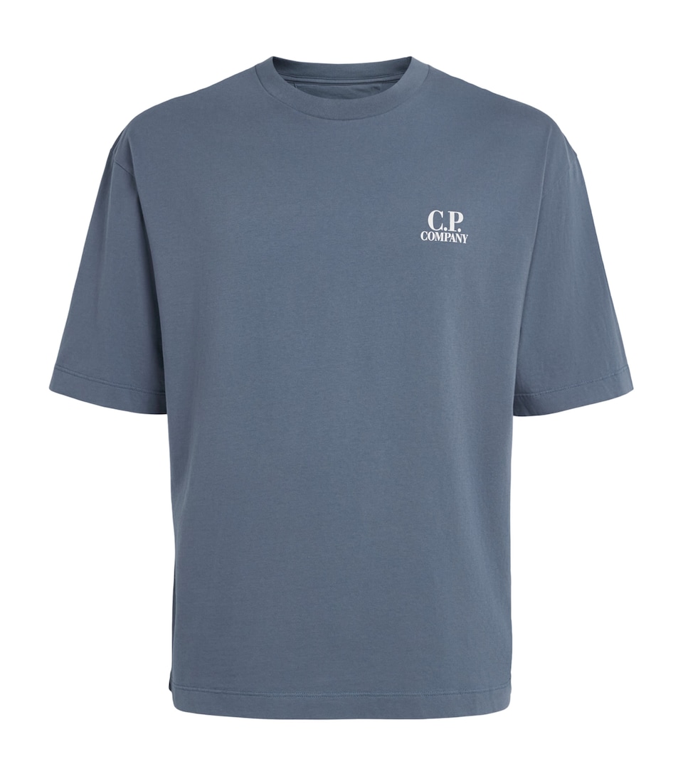 C.P. Company Mens Cotton Logo T-Shirt