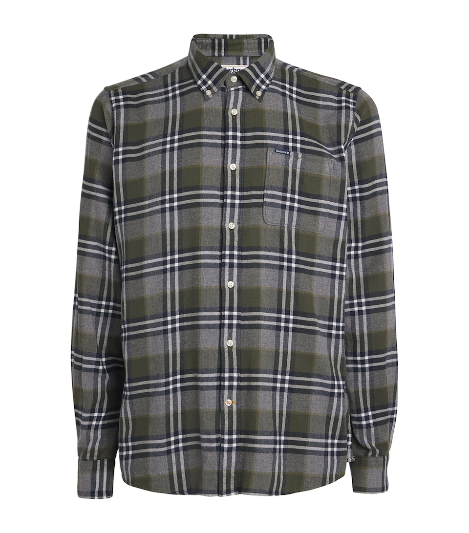 Cotton Fallbay Tailored Shirt