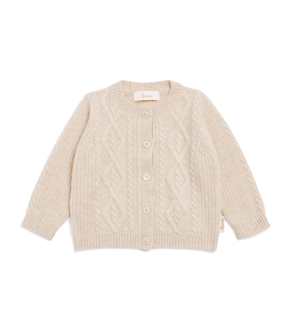 Cashmere Cable-Knit Cardigan (0-18 Months)