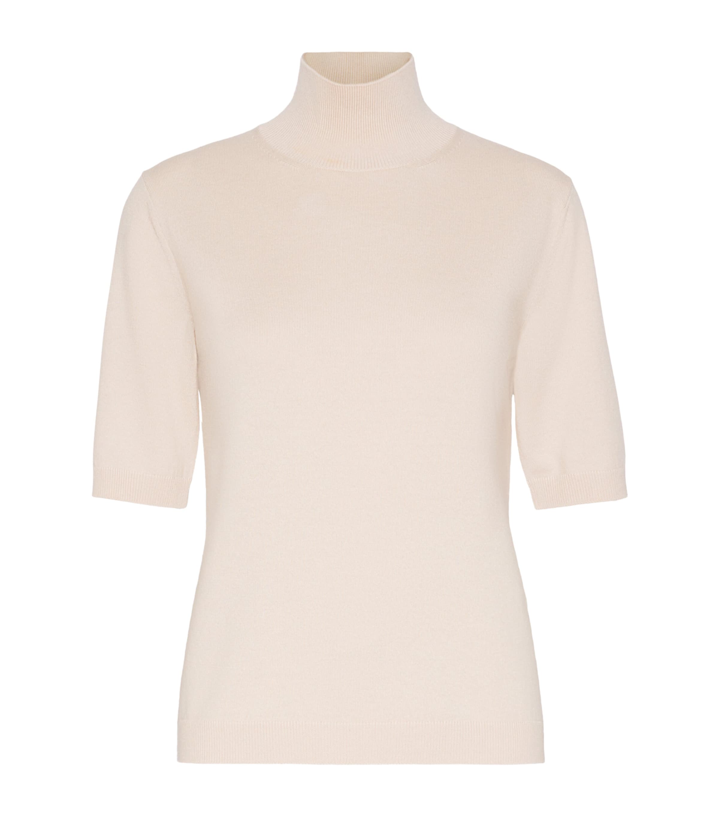 Max Mara Womens Wool Roll-Neck Sweater Albino