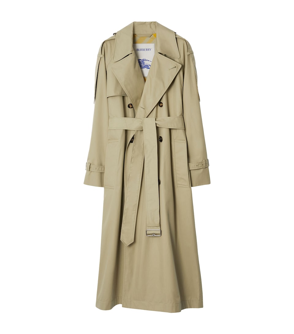 Cotton Long Castleford Trench Coat