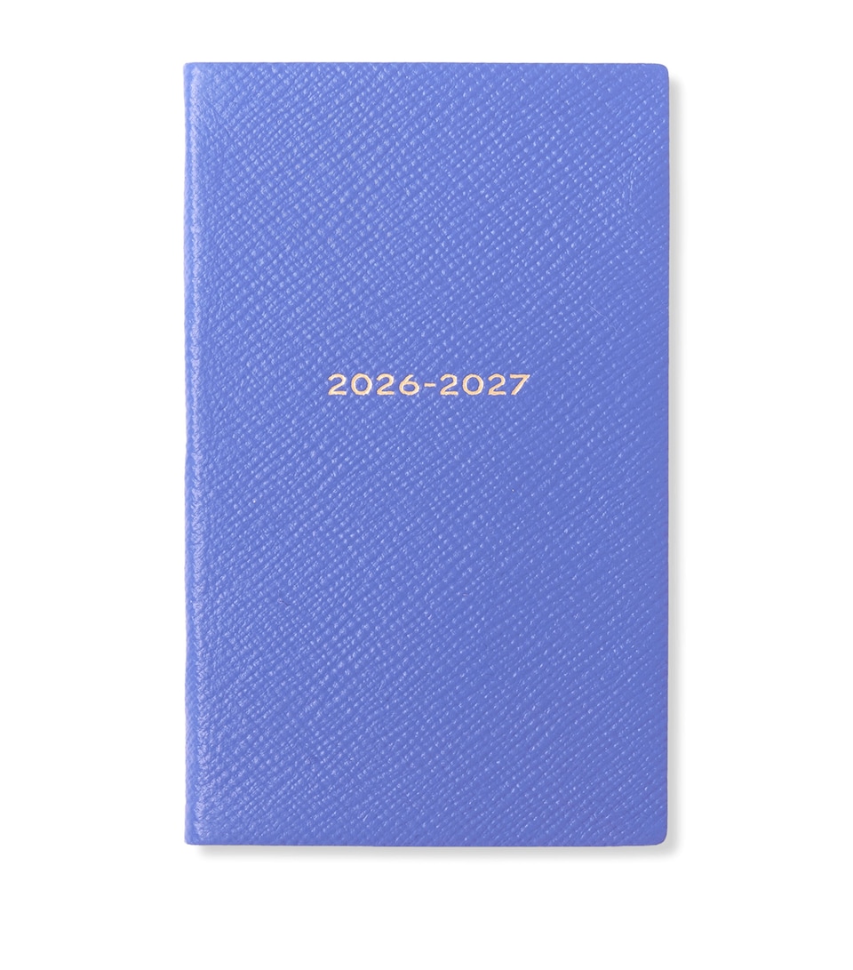 Smythson Leather Panama 2026/27 Diary U Violet