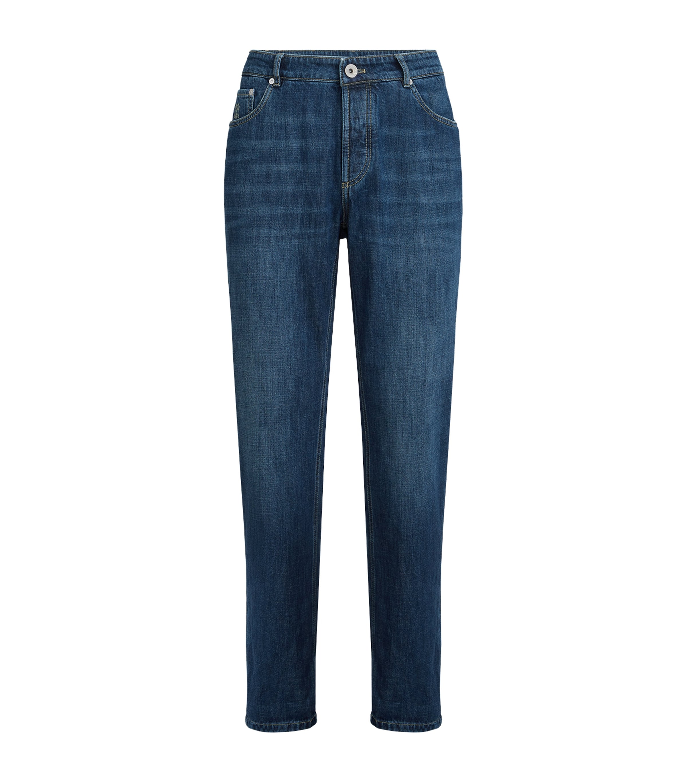 Brunello Cucinelli Mens Slim-Leg Jeans
