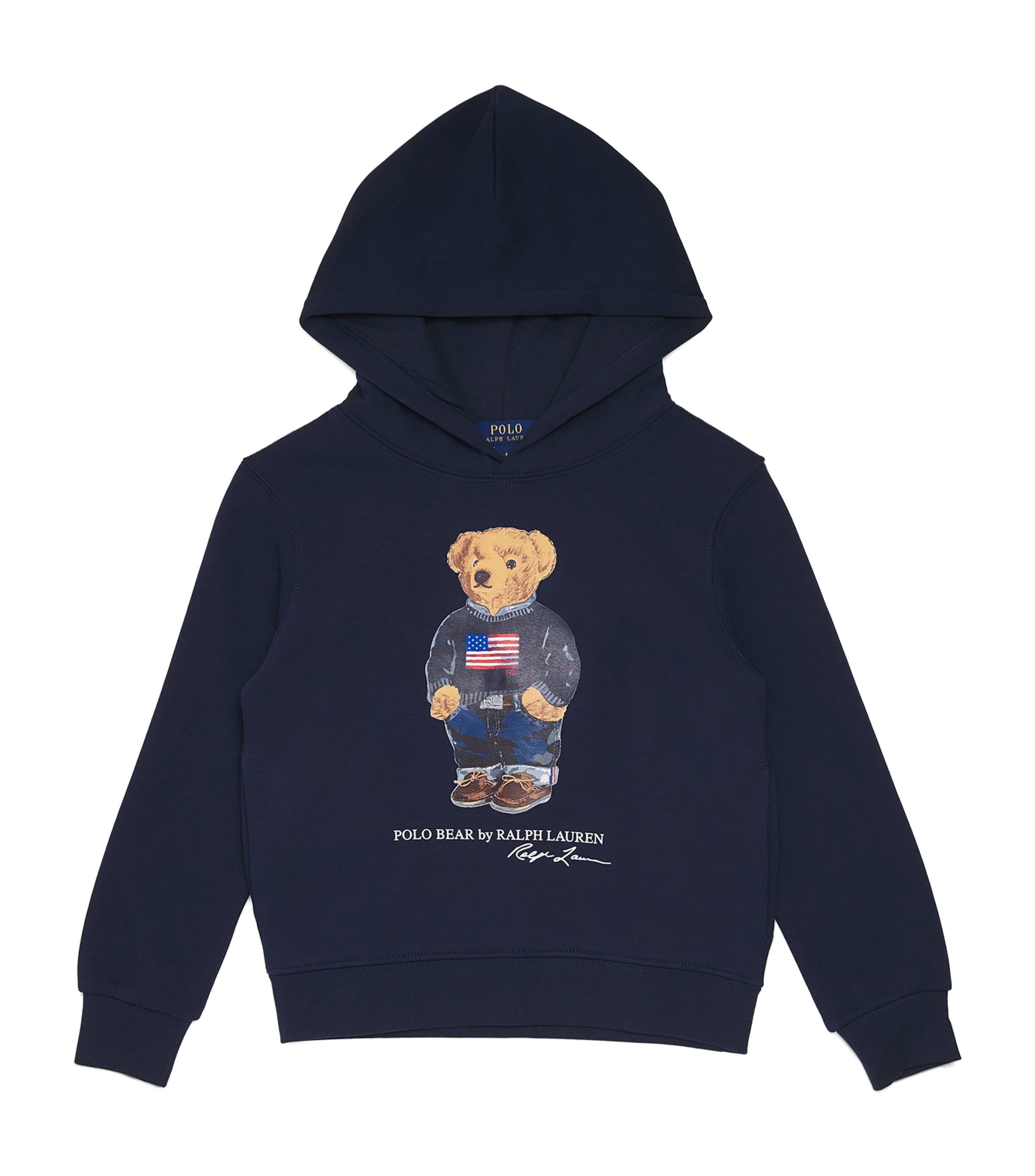 Cotton Polo Bear Hoodie (2-7 Years)