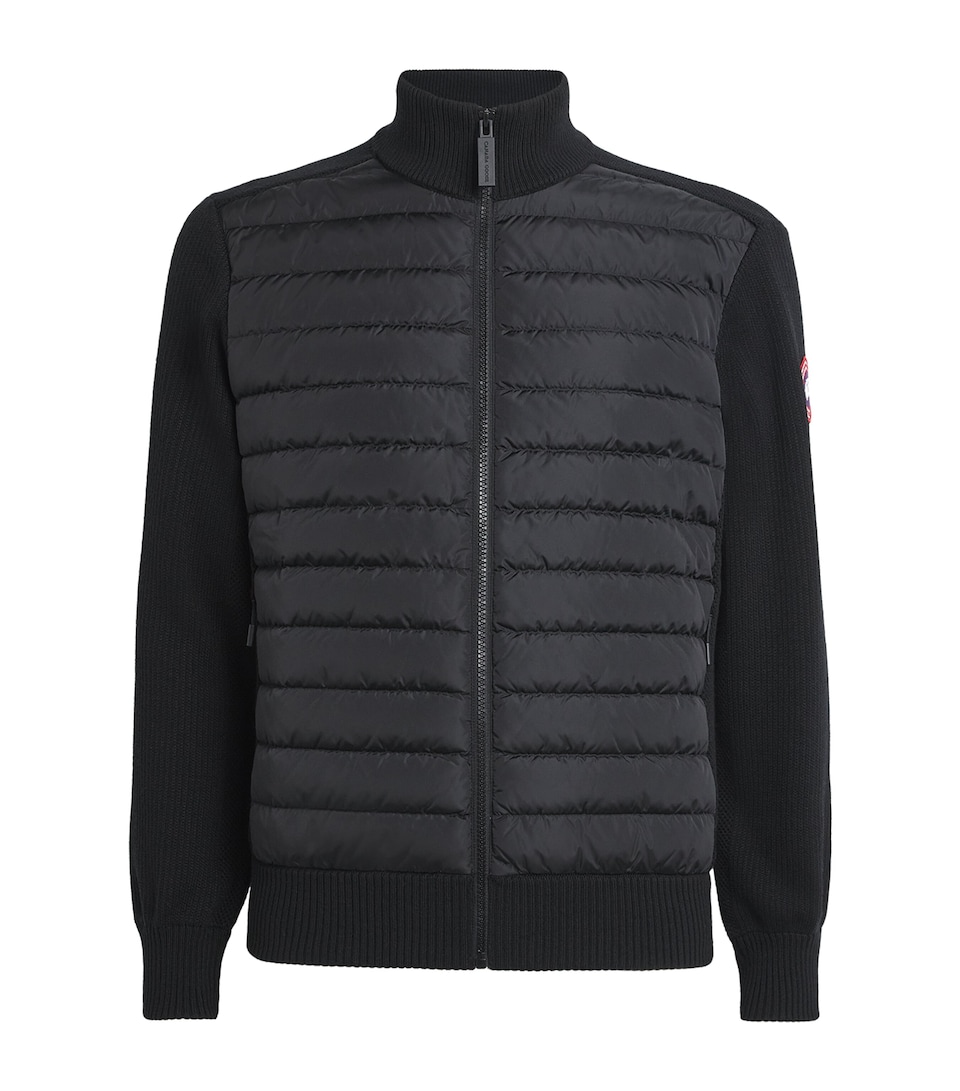 Down-Merino Wool Hybridge Puffer Jacket