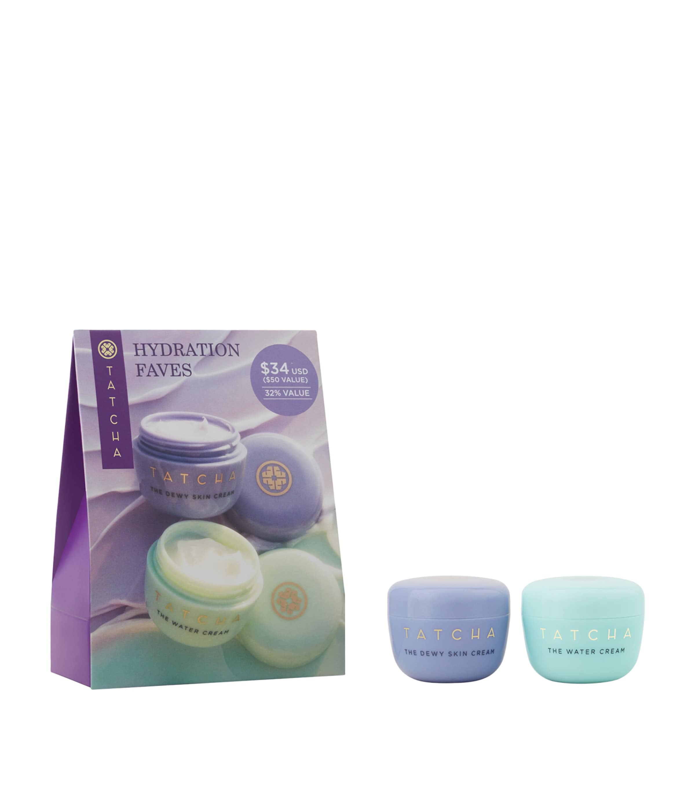 Tatcha Moisturiser Duo Skincare Set (2 x 15ml)