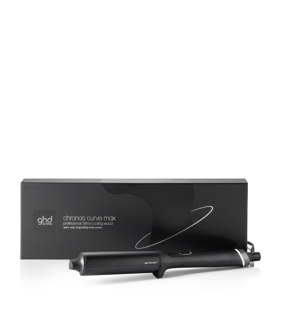 ghd Chronos Curve Max Wand Hair Curler (38mm) Black
