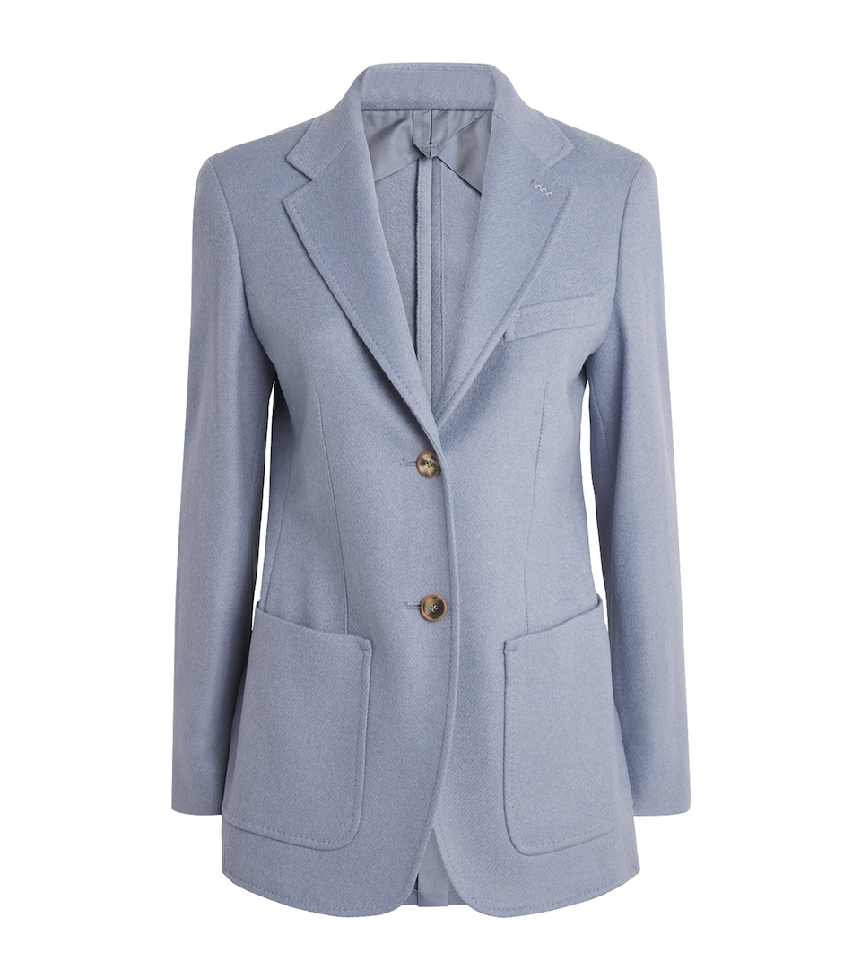 Alpaca-Cashmere-Yak Sartoriale Blazer