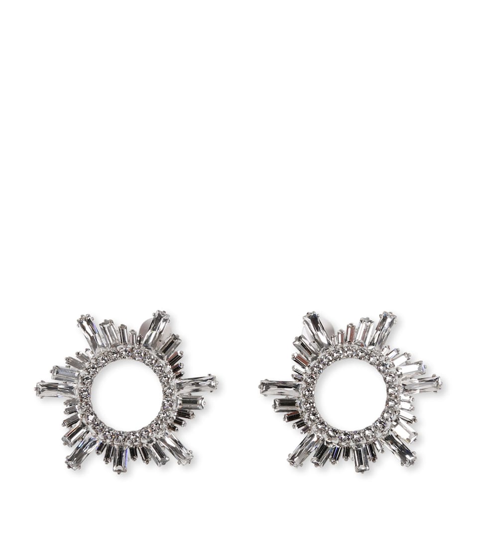 Mini Begum Crystal-Embellished Earrings