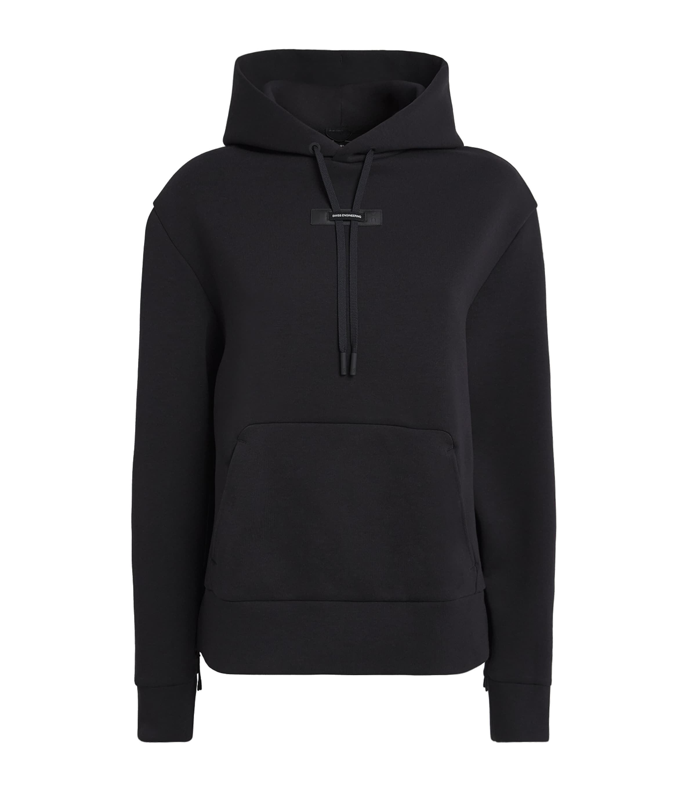 Cotton-Blend Focus Tech Hoodie