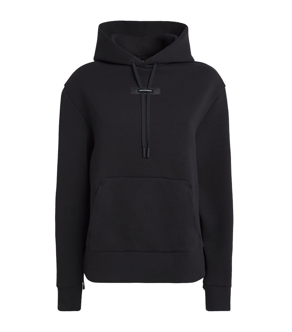 Cotton-Blend Focus Tech Hoodie