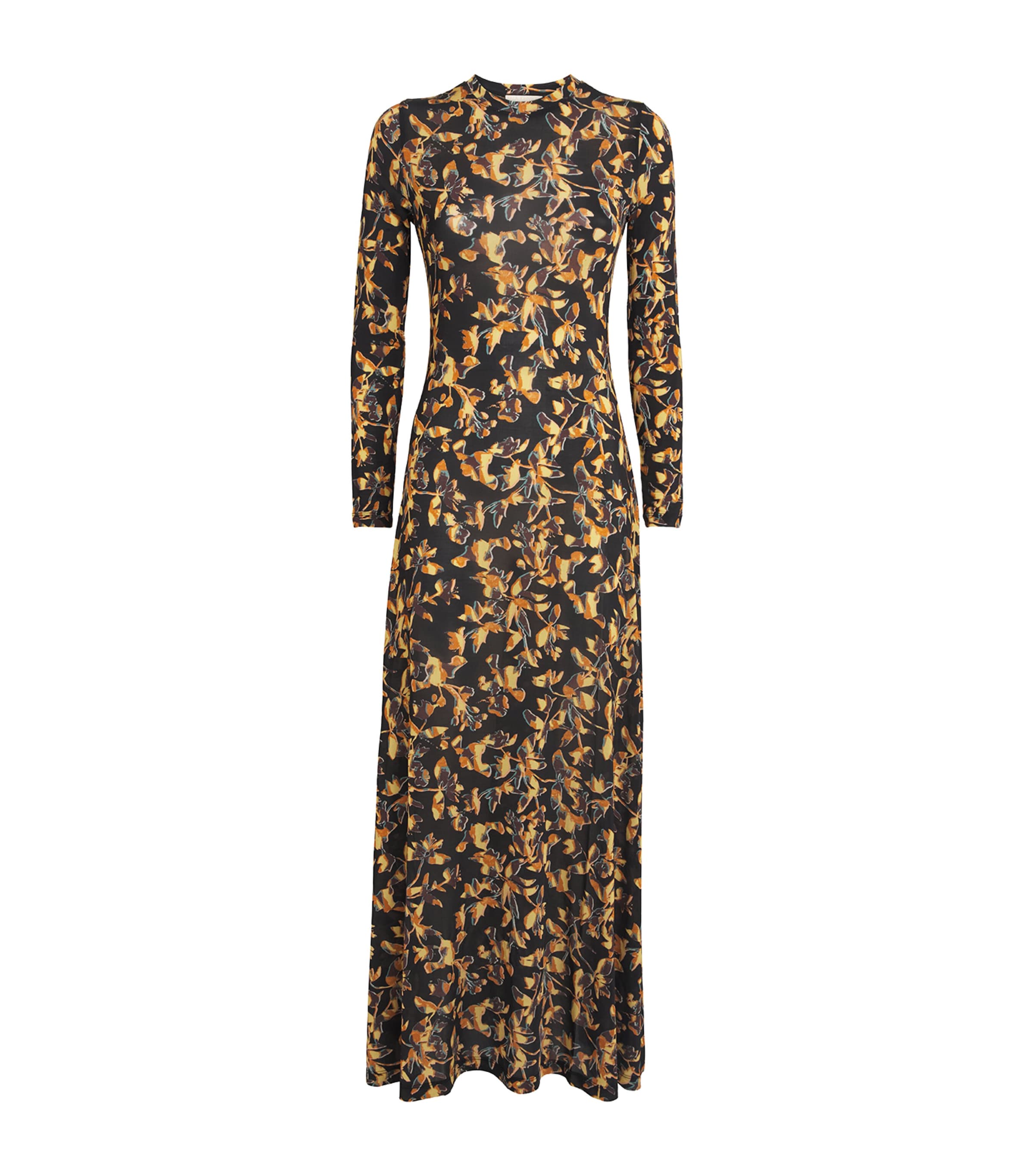 Jersey Printed Amari Maxi Dress