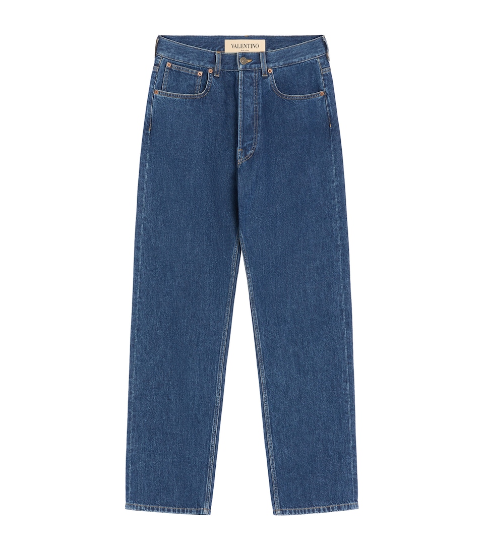 Valentino Mens VGold Straight Jeans