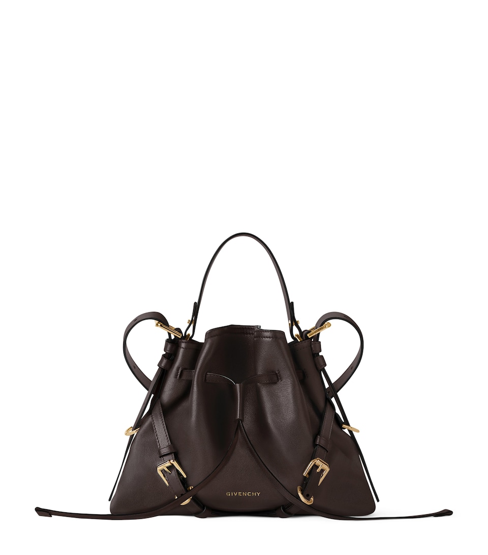 Givenchy Small Leather Voyou Bucket Bag