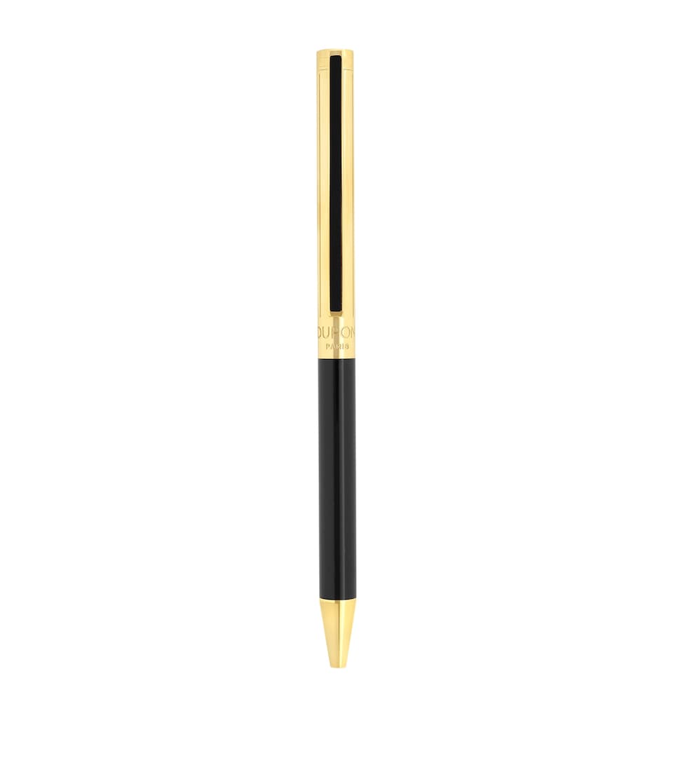 S.T. Dupont Palladium Lacquer Classique Ballpoint Pen Gold