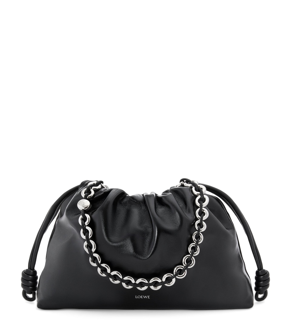 Large Leather Flamenco Purse Shoulder Bag