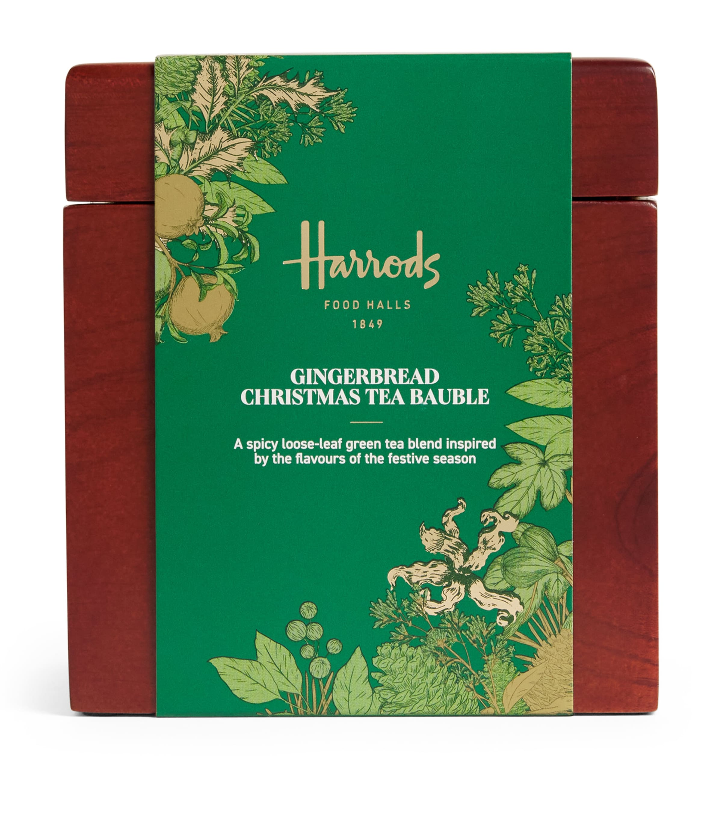 Gingerbread Christmas Tea Bauble (40g)